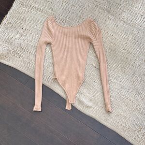 Free People Long Sleeve Bodysuit